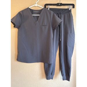 Gray Joggers by Mandala